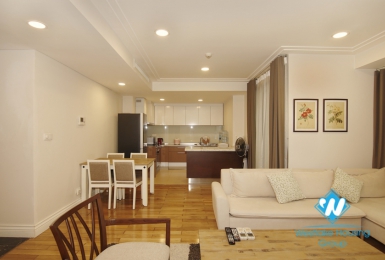 Two bedroom serviced apartment for rent in Hoang Thanh Tower, Hai Ba Trung